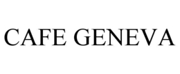 CAFE GENEVA trademark