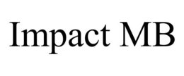 IMPACT MB trademark