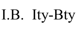 I.B. ITY-BTY trademark