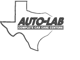 AUTO-LAB COMPLETE CAR CARE CENTERS trademark