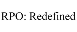 RPO: REDEFINED trademark