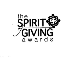 THE SPIRIT OF GIVING AWARDS trademark