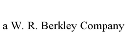 A W. R. BERKLEY COMPANY trademark