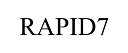 RAPID7 trademark