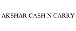 AKSHAR CASH N CARRY trademark