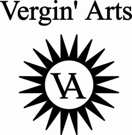 VA VERGIN' ARTS trademark