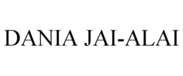 DANIA JAI-ALAI trademark
