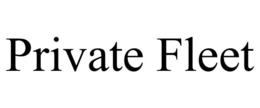 PRIVATE FLEET trademark