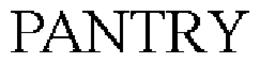 PANTRY trademark