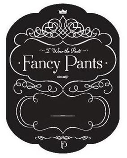 I WEAR THE PANTS FANCY PANTS FP trademark