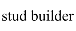 STUD BUILDER trademark