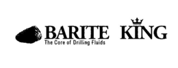 BARITE KING THE CORE OF DRILLING FLUIDS trademark