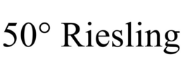 50° RIESLING trademark