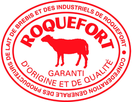 CONFEDERATION GENERALE DES PRODUCTEURS DE LAIT DE BREBIS ET DES INDUSTRIELS DE ROQUEFORT ROQUEFORT GARANTI D'ORIGINE ET DE QUALITÉ trademark