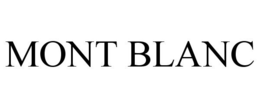 MONT BLANC trademark
