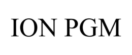 ION PGM trademark