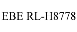 EBE RL-H8778 trademark