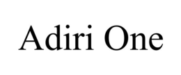 ADIRI ONE trademark
