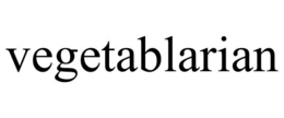VEGETABLARIAN trademark