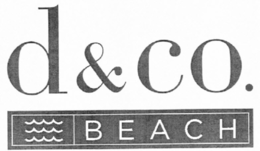 D&CO. BEACH trademark