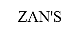 ZAN'S trademark