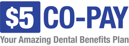 $5 CO-PAY YOUR AMAZING DENTAL BENEFITS PLAN trademark