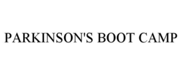 PARKINSON'S BOOT CAMP trademark