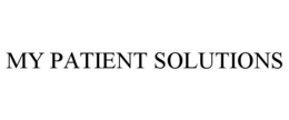 MY PATIENT SOLUTIONS trademark