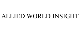 ALLIED WORLD INSIGHT trademark