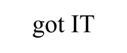 GOT IT trademark