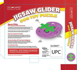 JIGSAW GLIDER DOG TOY PUZZLE trademark