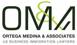 OM&A ORTEGA MEDINA & ASSOCIATES US BUSINESS IMMIGRATION LAWYERS trademark