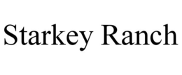 STARKEY RANCH trademark