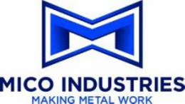 M MICO INDUSTRIES MAKING METAL WORK trademark