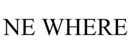 NE WHERE trademark