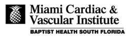 MIAMI CARDIAC & VASCULAR INSTITUTE BAPTIST HEALTH SOUTH FLORIDA trademark