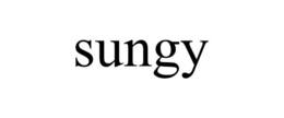 SUNGY trademark