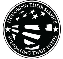 HONORING THEIR SERVICE SUPPORTING THEIR NEEDS trademark