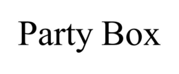 PARTY BOX trademark