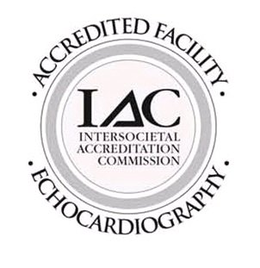 IAC INTERSOCIETAL ACCREDITATION COMMISSION · ACCREDITED FACILITY · · ECHOCARDIOGRAPHY · trademark