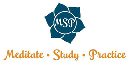 MSP MEDITATE · STUDY · PRACTICE trademark