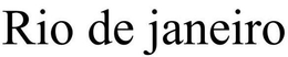 RIO DE JANEIRO trademark