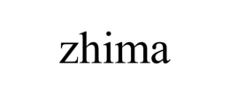 ZHIMA trademark
