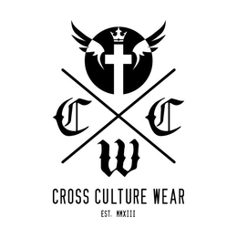CCW CROSS CULTURE WEAR EST. MMXIII trademark