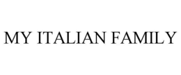 MY ITALIAN FAMILY trademark