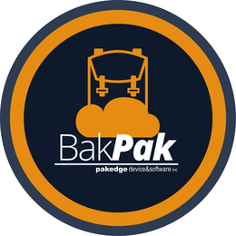 BAKPAK PAKEDGE DEVICE&SOFTWARE INC. trademark