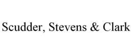SCUDDER, STEVENS & CLARK trademark