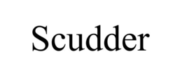 SCUDDER trademark