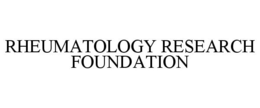 RHEUMATOLOGY RESEARCH FOUNDATION trademark
