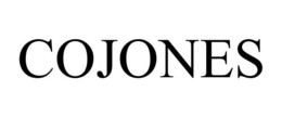 COJONES trademark